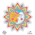 thumbnail image 1 of Celestial Sun Moon - 12" Vinyl Sticker Waterproof Decal, 1 of 1