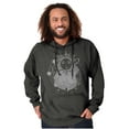 thumbnail image 1 of Celestial Sun Space Hands Spiritual Hoodie Sweatshirt Women Men Brisco Brands 4X, 1 of 6