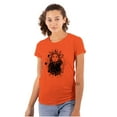 thumbnail image 1 of Celestial Sun Space Hands Spiritual Womens Fitted Plus Size Graphic Tee Brisco Brands 2X, 1 of 5