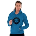 thumbnail image 1 of Celestial Sun Symbolic Spirit Animal Hoodie Sweatshirt Women Brisco Brands 5X, 1 of 6