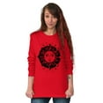 thumbnail image 1 of Celestial Sun Symbolic Spirit Animal Women's Long Sleeve T Shirt Brisco Brands M, 1 of 6
