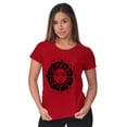 thumbnail image 1 of Celestial Sun Symbolic Spirit Animal Womens Slim Fit Graphic Tee Brisco Brands M, 1 of 4