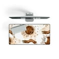 thumbnail image 1 of Celestial Sunrise Desk Mat Gaming Mat Mouse Pad With Gold and Orange Cosmo, 1 of 4