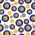 thumbnail image 1 of Celestial Suns Moon Shooting Stars Premium Gift Wrap Wrapping Paper Roll, 1 of 5