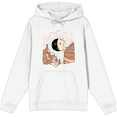 thumbnail image 1 of Celestial Tropics Canyon Adult White Long Sleeve Hoodie-XL, 1 of 3