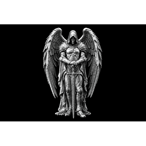 Celestial Warrior Angel Statue - Small