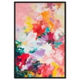 thumbnail image 1 of Celestial Waters Canvas New Floral Wall Art by Art Remedy, Black Frame, 10" x 15", 1 of 7