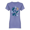 thumbnail image 1 of Celestial Whales Shaped T-Shirt Women -Image by Shutterstock, Female XX-Large, 1 of 2