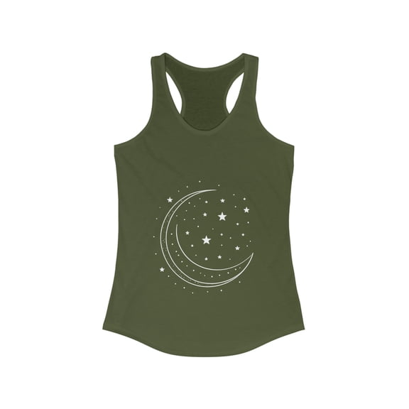 Celestial Women's Racerback Tank Top - Choose from 6 Vibrant Colors