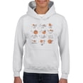 thumbnail image 1 of Celestial Zodiac Emoji - Astrology Horoscope Constellation Youth's Hoodie, 1 of 4