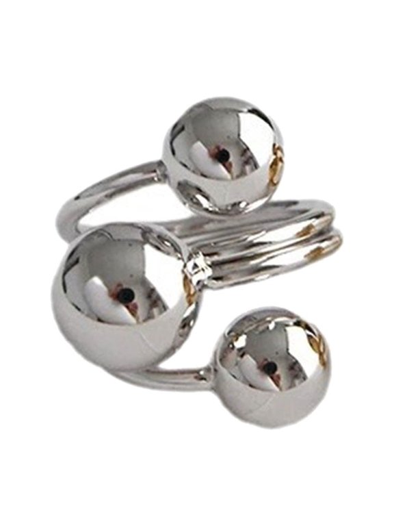 Celestials Finger Rings Adjustable Opening Sturdy Metal Crafted Stylish Accessory for Her
