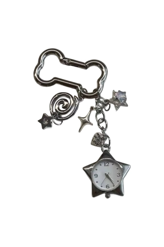 Celestials Key Charm Sturdy Alloy Construction Versatile Styles Matching Watches Handbags