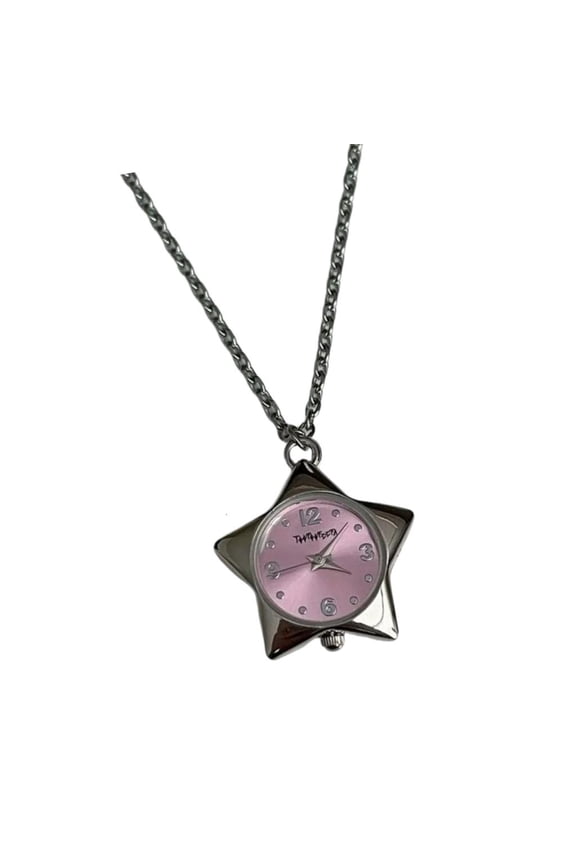 Celestials Timepiece Pendant Necklace Versatile Jewelry Adjustable Chain for Daily Wear Special Occasions