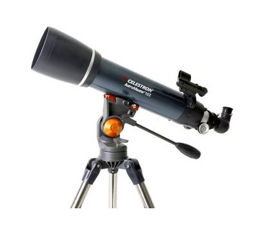 Celestron AstroMaster 102AZ Telescope, 4in, f/6.5, 241x, 8.75in Tube