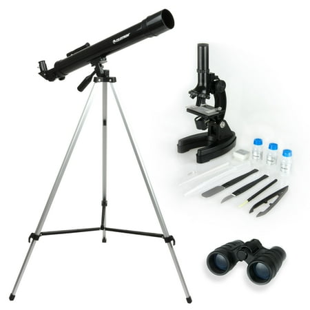 Celestron - 50mm Refractor Telescope Science Kit