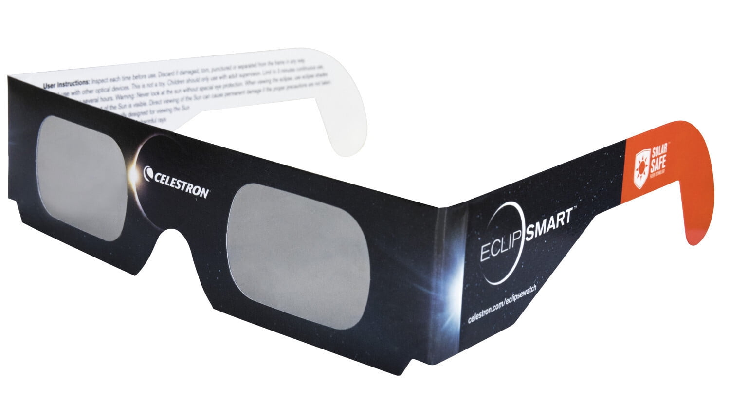 Celestron EclipSmart Safe Filter Technology Eclipse Glasses ISO 123122