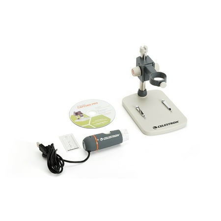 Celestron Handheld Digital Microscope Pro 200x Digital Microscope with Stand