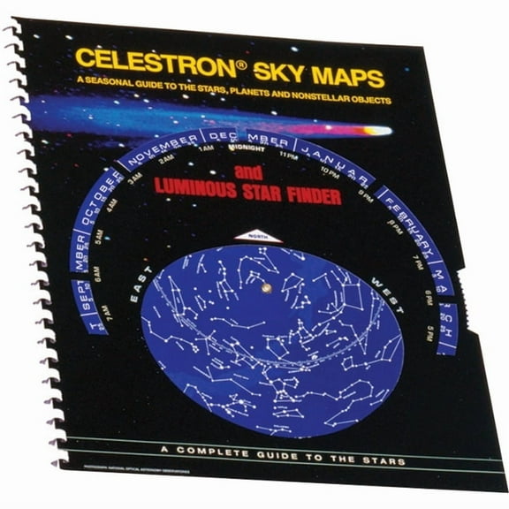Celestron Sky Maps Book, Planisphere