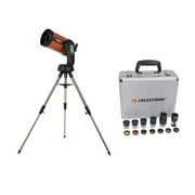 تلسكوب Celestron NexStar 8 SE Schmidt-Cassegrain المحوسب مع 1.25 قطعة ومجموعة أدوات التصفية