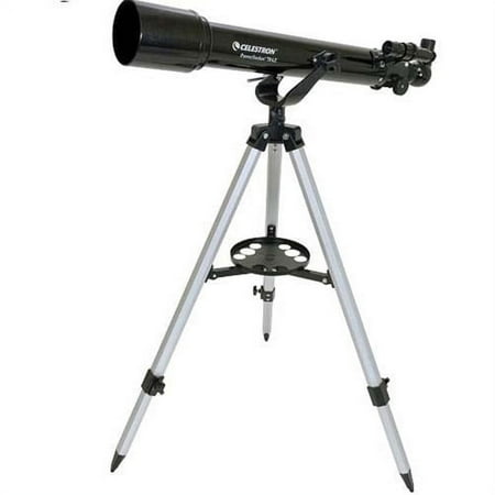 Celestron - PowerSeeker 70AZ Refractor Telescope - Black