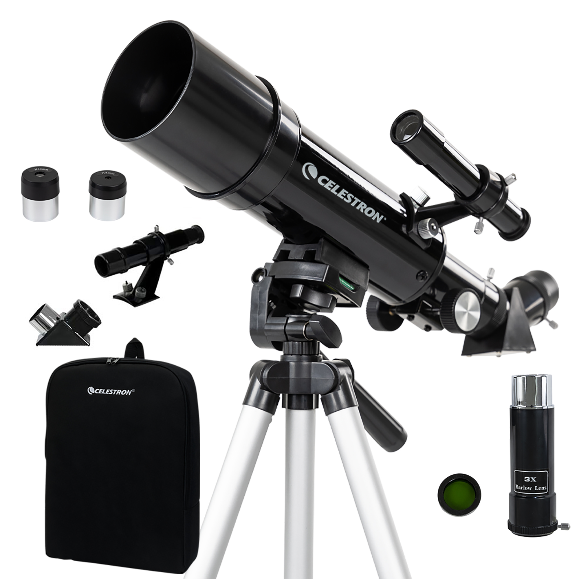 Celestron Travel Scope 60 Portable Telescope with Backpack and Tripod - image 1 of 10