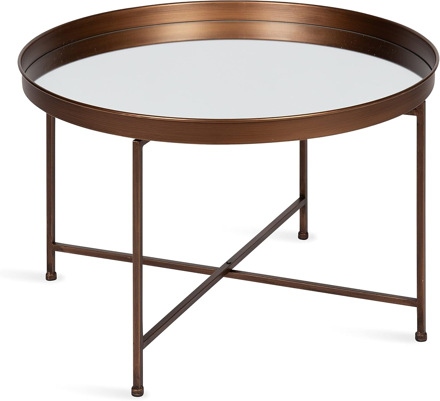 Celia Modern Round Coffee Table 28 X 28 X 19 Black And Gold For Celia modern round coffee table 28 x 28 x 19 black and gold for