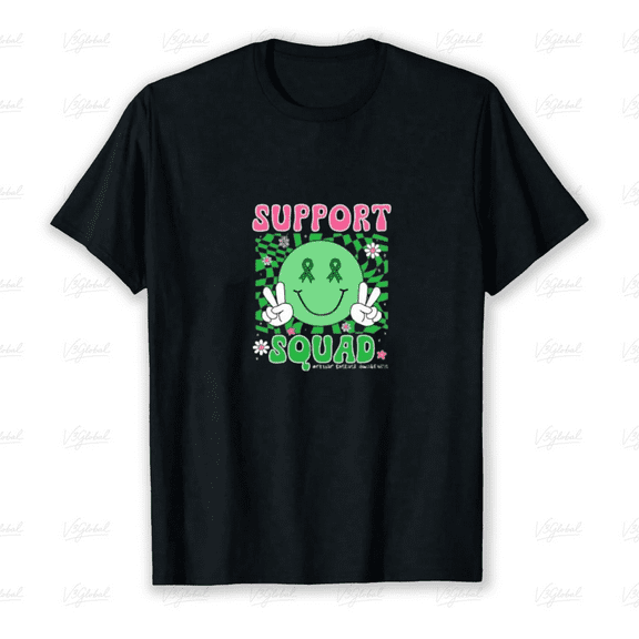 Celiac Disease Awareness Support Squad Retro Gluten Free Life Unisex T-Shirt, up to size 5XL