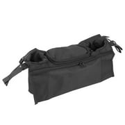 Celiean Baby Carriage Pram Buggy Stroller Organizer Cart Cup Bag Stroller Accessories Black