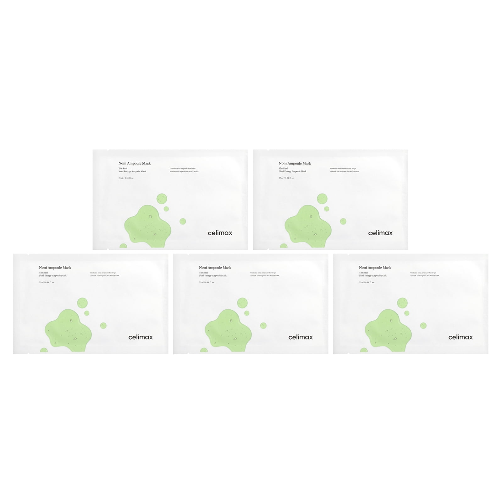 Celimax Noni Ampoule Beauty Mask, 5 Sheets, 0.84 oz Jamaica | Ubuy