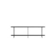 thumbnail image 1 of Celine 70.86 Side Table Console with Steel Legs in Black, 1 of 5