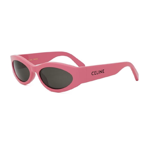 Celine CL40288I MONOCHROMS 74A 56mm Cat Eye Sunglasses Women's Shiny Pink