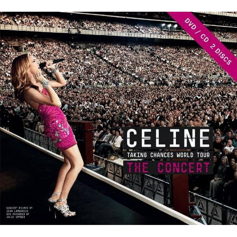 Celine Dion Taking Chances World Tour The Concert Music Performance CD Walmart