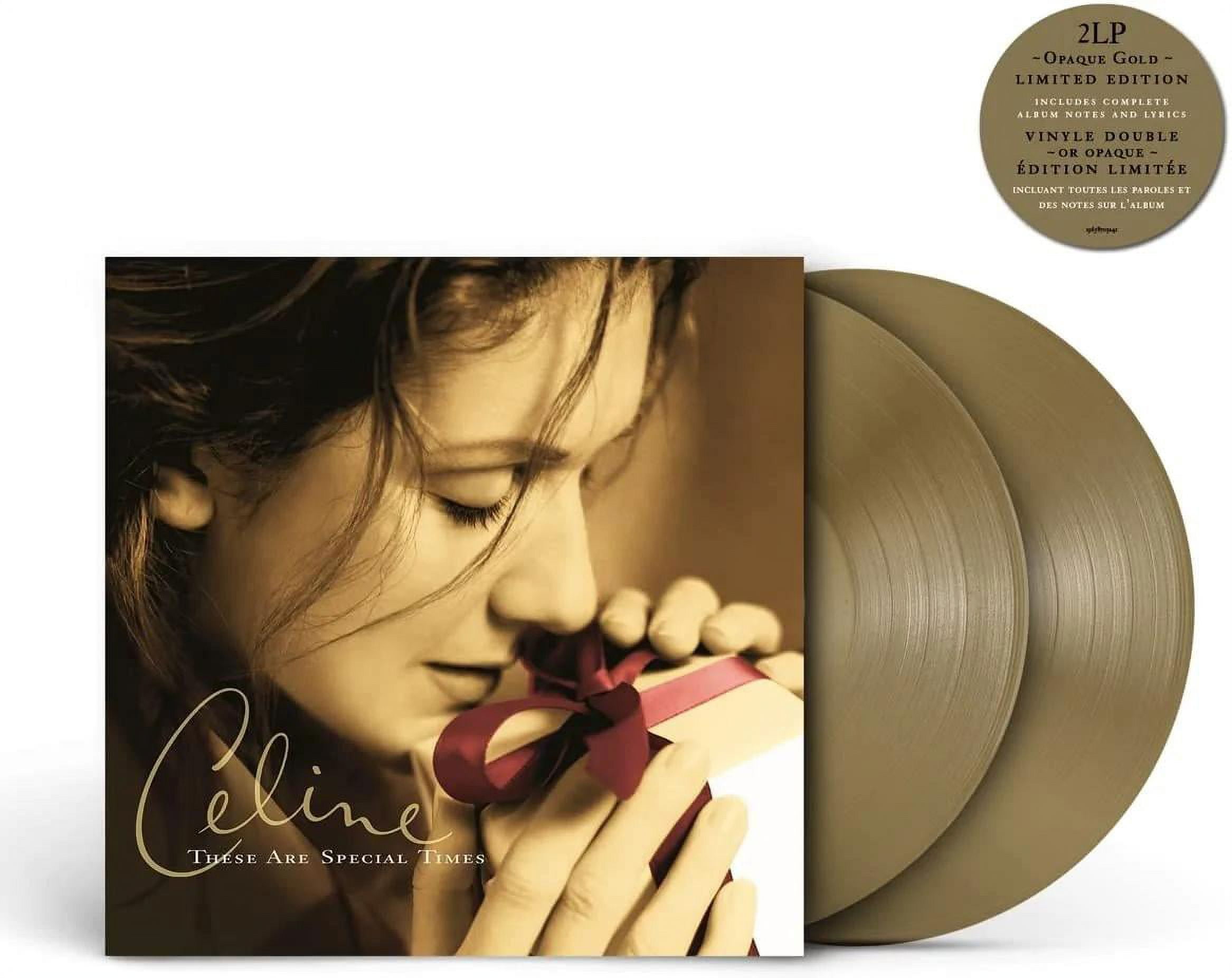 Celine Dion These Are Special Times (Limited Edition, Opaque Gold Colored Vinyl) [Import] (2 Lp's) Records & LPs