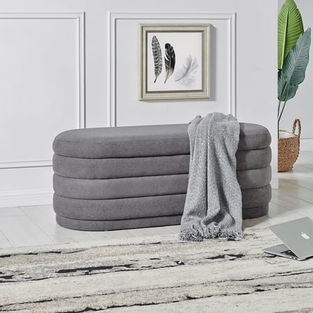 Celine Fabric Storage Bench