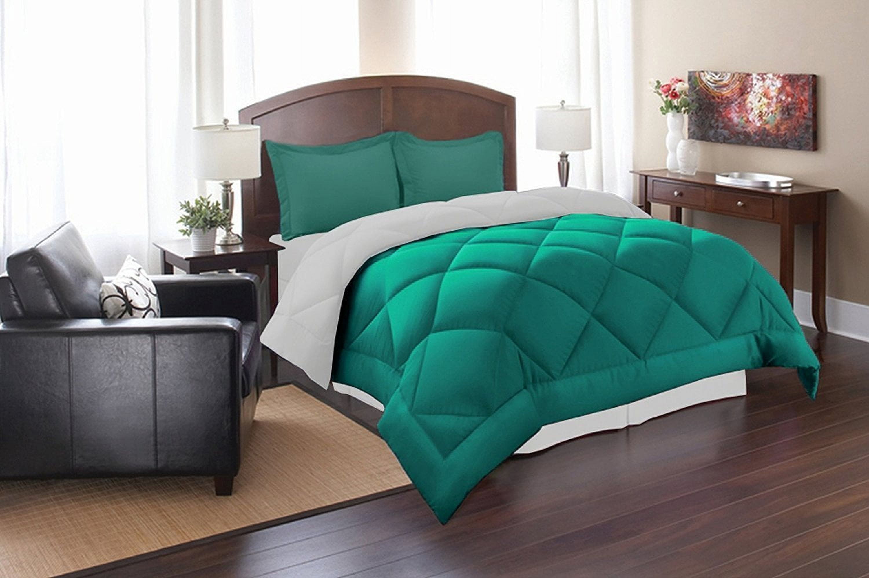Celine Line High Quality 3pc Comforter Set-King/Cal King, Orange/Chocolate