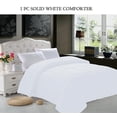 thumbnail image 1 of Celine Line High Quality Double-Filled Comforter King/Cal King , White, 1 of 1