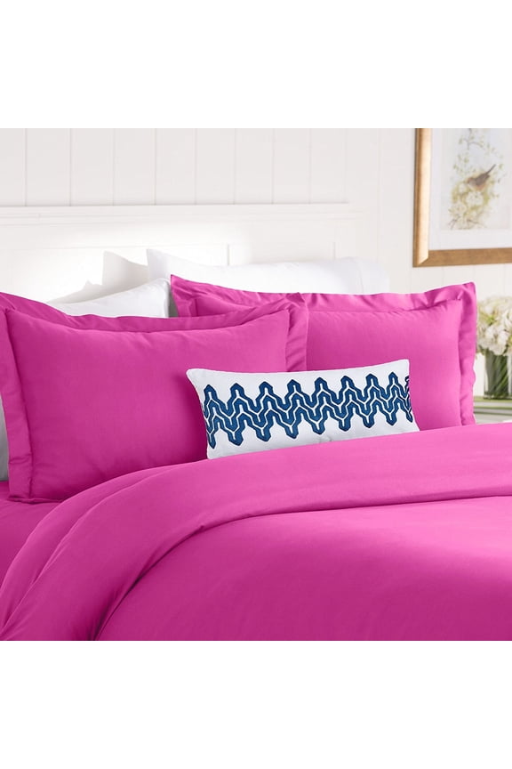Celine Linen 1500 Series Egyptian Quality Super Soft Wrinkle Free 2 pc Pillowcases, , Standard Size -Pink