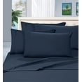 thumbnail image 1 of Celine Linen 1500 Series Microfiber 4pc Bed Sheet Set King Navy, 1 of 1