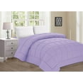 thumbnail image 1 of Celine Linen Down Alternative Double Filled Comforter TwinTwin XL , Lilac, 1 of 2