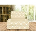 thumbnail image 1 of Celine Linen Holiday Gift Bloomingdale Pattern 1500 Series Percale Wrinkle and Fade Resistant (6-Piece) Bedding Set King Linen Cream, 1 of 3