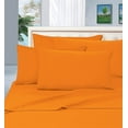 thumbnail image 1 of Celine Linen ®Supreme 1500 Collection 4pc Bed Sheet Set - All size and Colors , Full Orange / Rust, 1 of 1