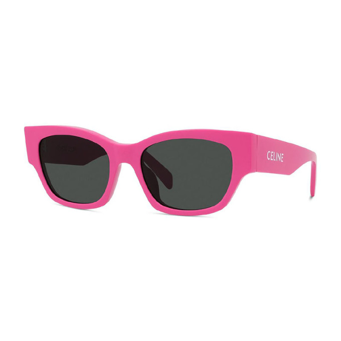 NEW Celine CL40197U 74A Pink Rectangle Full-Rim Sunglasses Celine® CL40197U Cat-Eye Sunglasses - EuroOptica main image 2