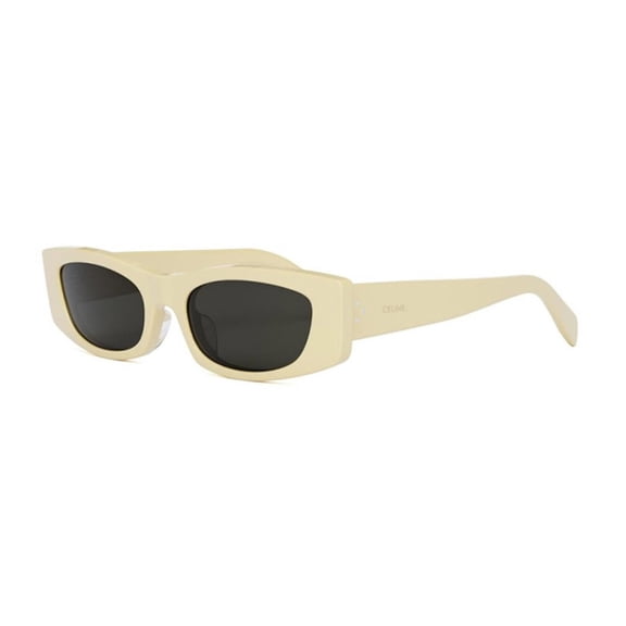 Celine CL40245U 39A 55mm Cat Eye Sunglasses Women's Shiny Butter