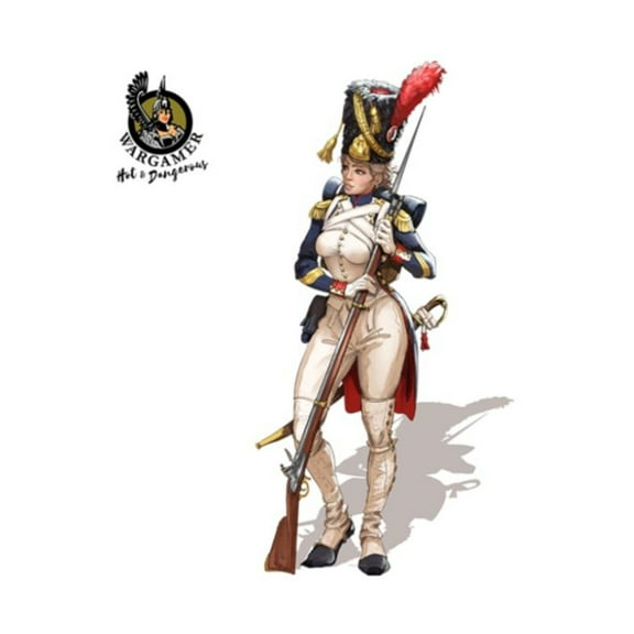 Wargamer Game Studio Celine the Old Guard Grenadier (28mm) New