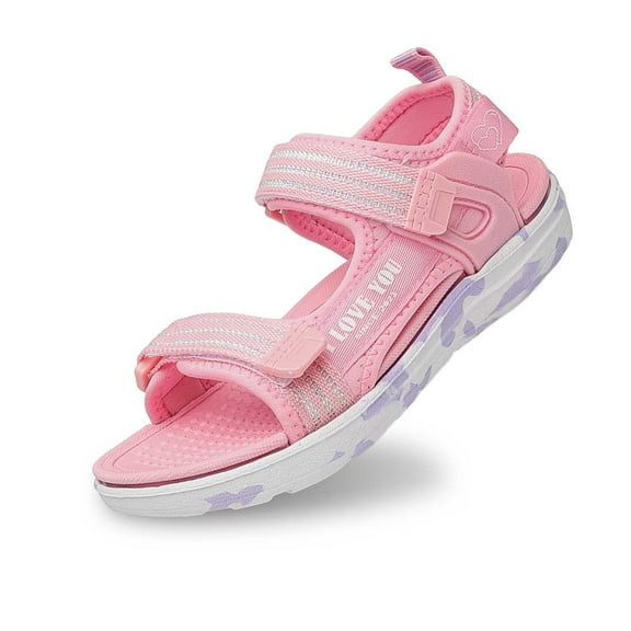 Celivon Kids Fashion Solid Color Open Toe Breathable Comfy Sandals For Tween 10.5-11 Years