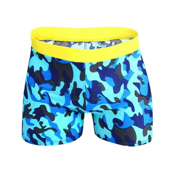 Celivon Kids Little Boys Cute Summer Swimming Trunks Elementary School Middle School College Swimming Trunks Bathing Suits Comfort Breathable Size 6-8 Years