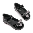 thumbnail image 1 of Celivon Kids Sandals Spring Autumn Girl Shoes Black Bow Performance Shoes Shoes For Tween 3.5, 1 of 6