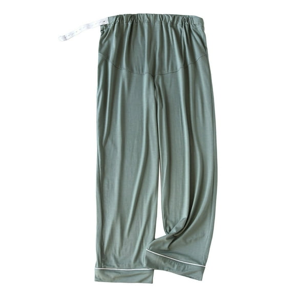 Celivon Maternity Pants Warm Comfy High Waist And Adjustable Prop Belly In Winter Can Be Worn Outside Spring Autumn Postpartum Household Pants