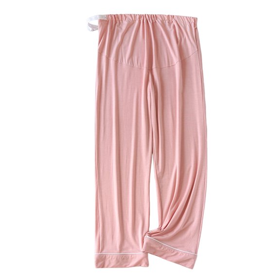 Celivon Maternity Pants Warm Comfy High Waist And Adjustable Prop Belly In Winter Can Be Worn Outside Spring Autumn Postpartum Household Pants