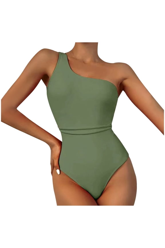 One Piece Swimsuit For Women Matte Finish Tummy Control Sexy Backless Solid Color Mul Color Bathing Suit Pool Party Wear